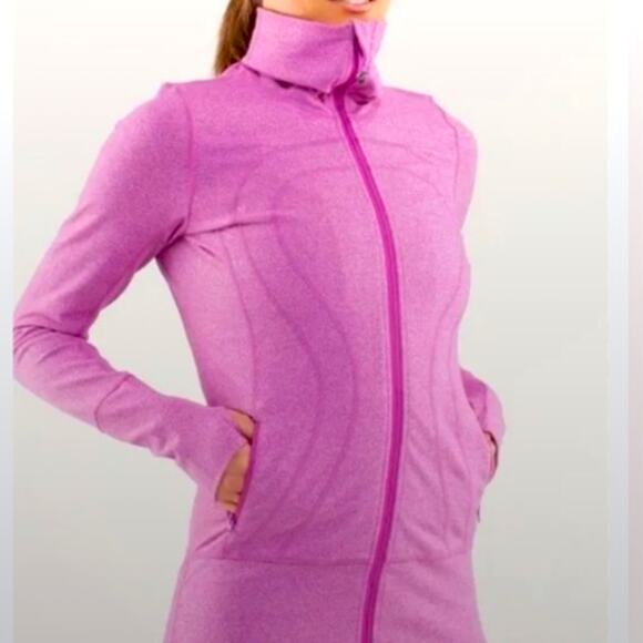 Lululemon athletic size 8 Women's Pink Jacket - Picture 1 of 13